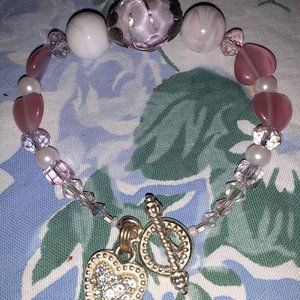 Bracelet-New-Custom-Silver-comes with drawstring gift bag and gift card